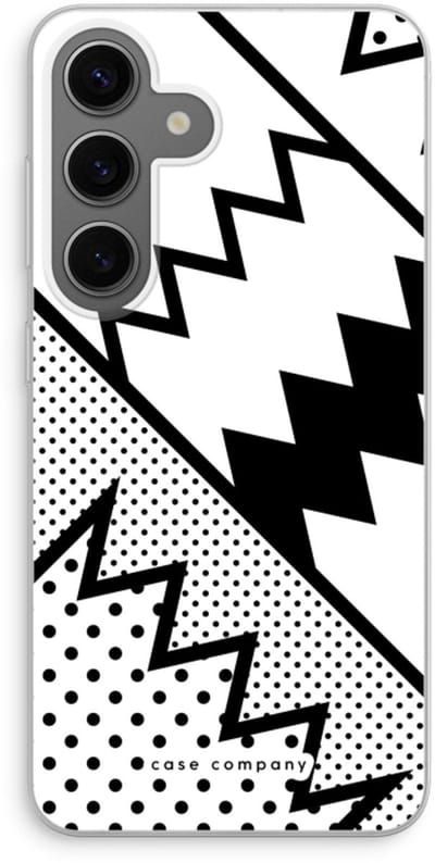 Case Company® - Hoesje geschikt voor Samsung Galaxy S24 hoesje - Pop Art #5 - Soft Cover Telefoonhoesje - Bescherming aan alle Kanten en Schermrand