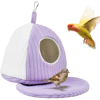 Vogelhuisje - Vogelhuis - Vogelhuisjes - Vogelnesten - Papegaaienkooi accessoires - Nestkastje - Hangmatten - Speeltjes voor papegaaien - Verwarmende accessoires - Voor kleine papegaaien - Voor middelgrote papegaaien - Voor papegaaien - Voor ara‘s