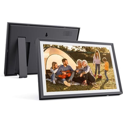 10,1 inch WiFi digitale fotolijst met 32 GB opslag Smart digitale fotolijst 1280 * 800 IPS Touch UK Plug