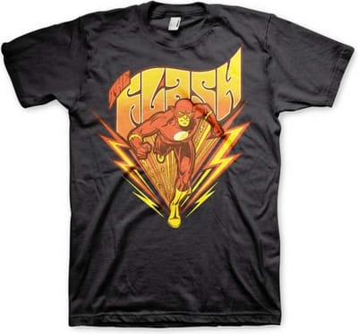 DC Comics The Flash Heren Tshirt -L- Classic Zwart