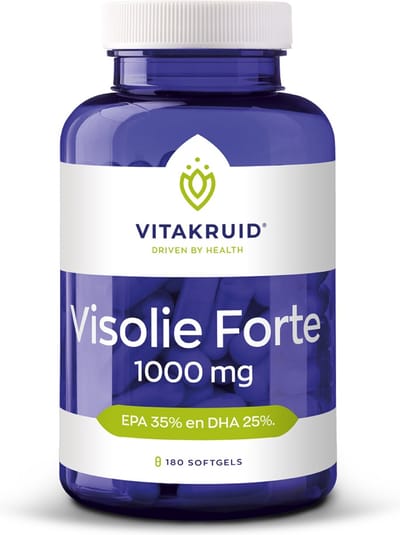 Vitakruid - Visolie Forte 1000mg - 180 Softgels