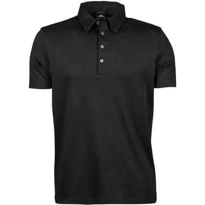 Tee Jays - Men´s Pima Cotton Polo - Black - S