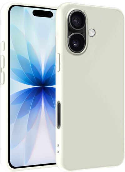 Hoesje - 2 Stuks - Geschikt voor Apple iPhone 17 - Sterk & Shockproof - Telefoonhoes - Back Cover - Case Siliconen - Telefoon Hoes - Wit