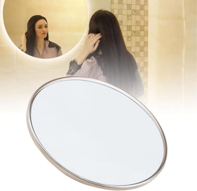 Vergrootspiegel - Make-up spiegel - Gedetailleerde make-up - 30x vergroting - 15 cm - Goud
