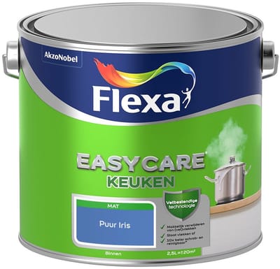 Flexa - Easycare Keuken - Puur Iris - Mengverf - 2,5 L