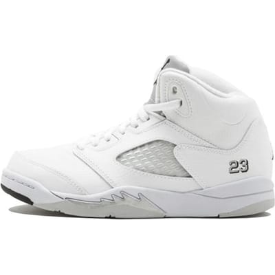 Jordan 5 Retro Metallic White 2015 PS 440889-130 33 gray