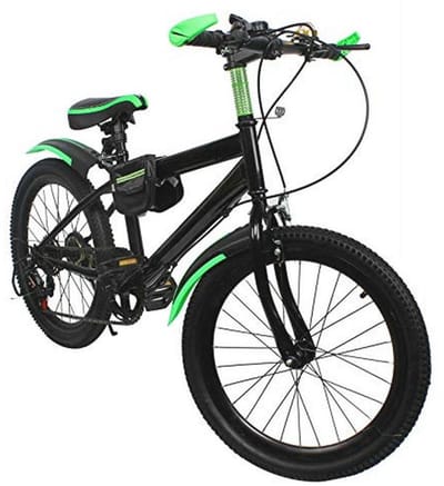 7 Versnellingen Kinderfiets 20 Inch Met Modderbeschermers, Geschikt Voor Jongens en Meisjes van 125 cm tot 155 cm