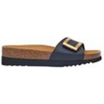 Scholl - maat 39- Sandalen Monterey Mule 1 Riem Synthetisch Leer Vrouwen - Zwart