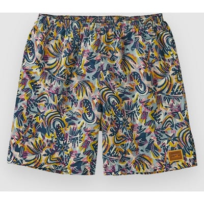 PATAGONIA - M's Baggies Longs - 7 in. - Wild Botanist: Tidal Teal - xl
