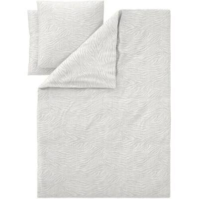 LIVARNO Satijnen dekbedovertrek 240 x 220 cm (wit/beige)