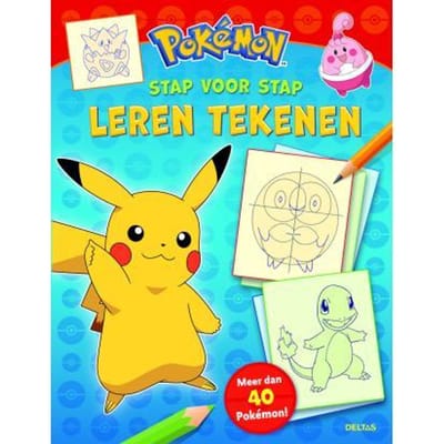 Deltas Pokemon - Stap voor stap leren tekenen Kleurboeken