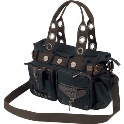 Banned Black Brown Key Bag Unisex Schoudertas - zwart - Standard