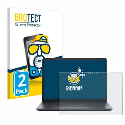BROTECT - Screenprotector voor Dell Pro 13 Premium - Folie Beschermfolie matte 2 Stuks