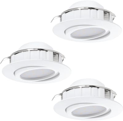 EGLO Pineda - Inbouwarmatuur - 3 Lichts - Wit