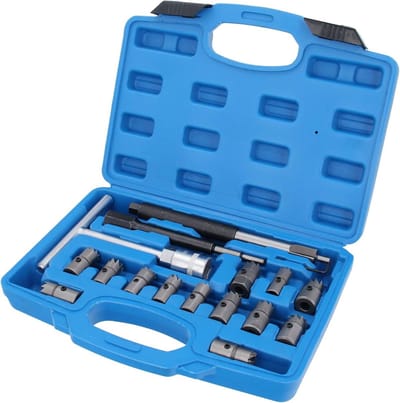 Injector Frees Set - Injector Reinigingskit - Motoronderhoud - 17-delig - Niet gespecificeerd - Niet gespecificeerd