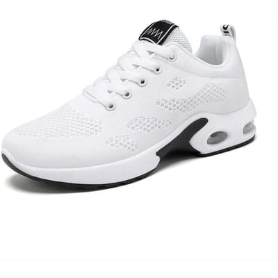 Damesschoenen Nieuwe Schoenen met Luchtkussen Mode Trendy Damesschoenen Zachte Zool Ademende Sneaker Dames 44