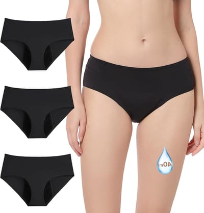 Menstruatie Ondergoed - Periode Broekjes - Extra Bescherming - Zacht en Comfortabel - 3 Stuks - Niet gespecificeerd