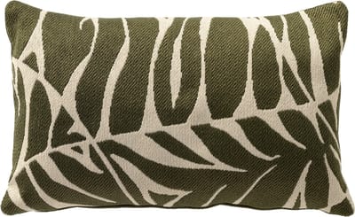 Dutch Decor EDEN - kussenhoes outdoor 30x50 cm - waterafstotend en uv-bestendig - Mayfly - groen