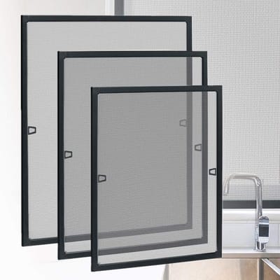 Houd Insecten Buiten Met Insectenhor Voor Raam - Zonder Boren, Aluminium Frame
