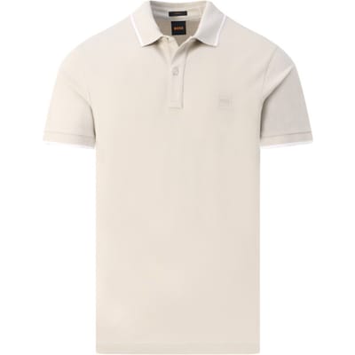T-shirt BOSS Slim Fit Passertip Polo Shirt Open Grey