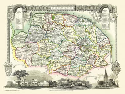 Unieke Puzzel - Stukjes Spel - Ontspannende Hobby - Historische Kaart - 1000 Stukjes - Multicolor