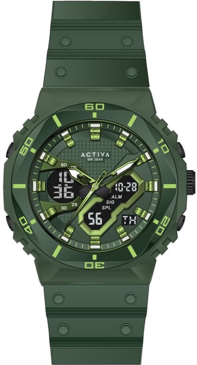 Activa Digital ACW8120-005 Heren digitale horloge - 48 mm