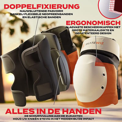 Beschermende accessoires voor inlineskaters / beschermers voor kinderen en volwassenen \ Child protectors - beschermerset voor skateboard, scooter, skaten, rijden, buitensport