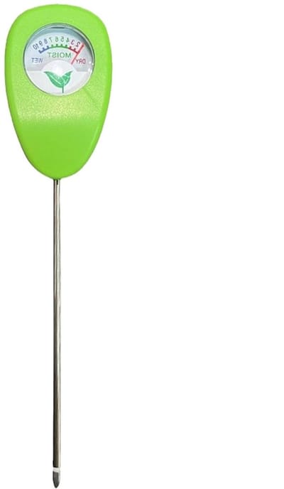 Bodem pH Tester - Vocht Sensor - Planten Verzorgen - Geen Batterijen - 25 cm - Zwart