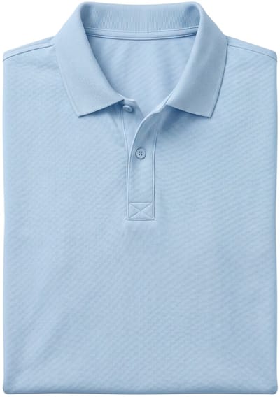 Heren Poloshirts Korte Mouw - Polo Shirt Heren - GB150-32 - Licht Blauw - Maat XXL