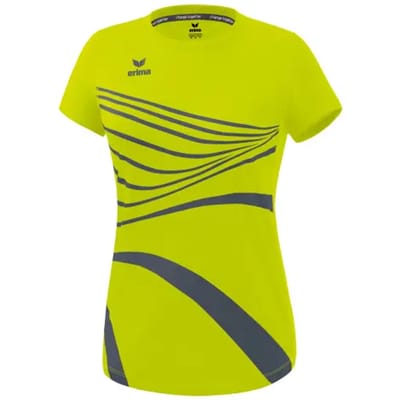 Erima Racing Hardloopshirt Dames - Fluogeel | Maat: 34