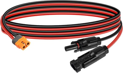 Zonnepaneelkabel 1.5M 12AWG Met MC4 Stekker naar XT60i Vrouwelijke Connector voor Power Station en Lipo Batterij