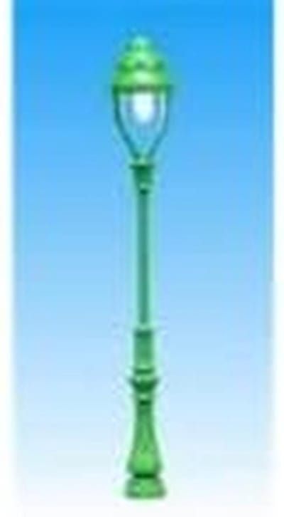 H0 Model Gaslantaarn voor Treinbaan Verlichting (12-16V)