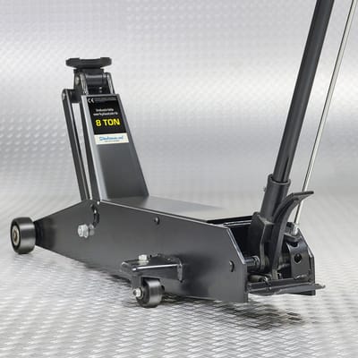 Datona® Industriële werkplaatskrik - 8 ton - Zwart