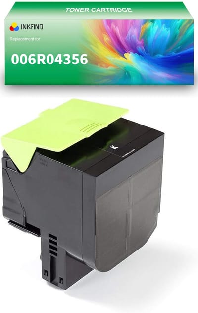 INKFIND 006R04356 Zwart tonercartridge compatibel met Xerox 006R04356 Zwart geschikt voor Xerox C310/C315 - 1-pack Zwart