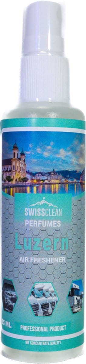 Swiss Clean | Luzern, Bloemen | Interior parfum | Interieur parfum | 65 ML | Cleaner | Interior geur auto spray
