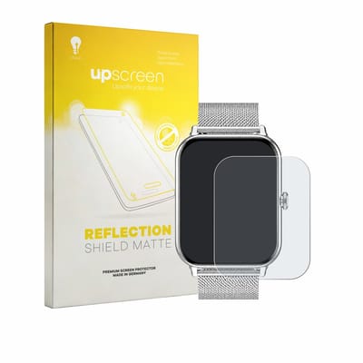 upscreen - Screenprotector voor Betatree Smartwatch 1.85" - Folie Beschermfolie anti glare matte