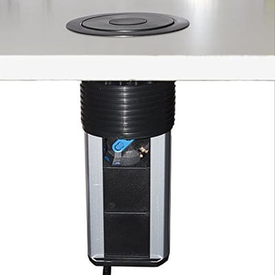 Inbouw Tafelstopcontact met 2 Schuko Stopcontacten 16A