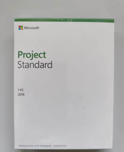 Microsoft ProjectStandard 2019 Win Dutch Medialess