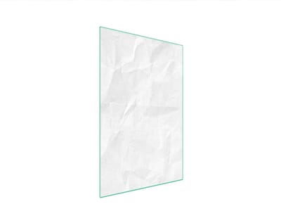 TMK ArtDeko - Snijplank - 35x52 cm - Biały - Gelaagd Glas