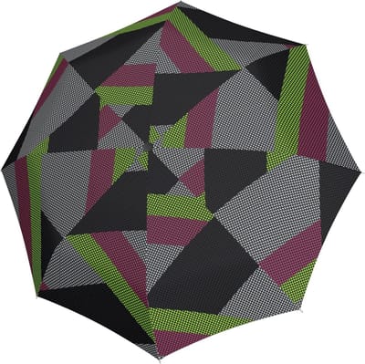 Knirps Paraplu T.200 Medium Duomatic Run Pink Veelkleurig