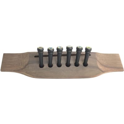 6 stuks Gitaar Brugpinnen Set met Groene Abalone Stip voor Akoestische Gitaar Onderdelen en Accessoires gray