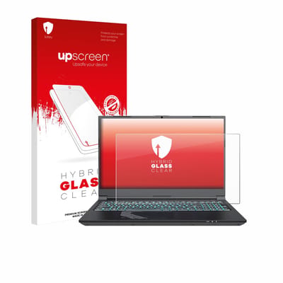 upscreen - Screenprotector voor Gigabyte G5 2024 - Folie Beschermfolie Beschermglas transparant