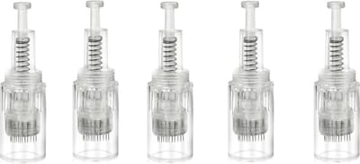 DrPhone Microneedling Nano Naalden - 5 Stuks Cartridge Naald Tips 36 pin - Voor Elektrische Auto Microneedle Dermapen - Transparant