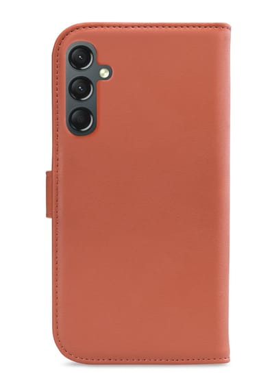 My Style Telefoonhoesje geschikt voor Samsung Galaxy A24 Hoesje | My Style Flex Wallet Bookcase Portemonnee | Pasjeshouder voor 3 Pasjes | Telefoonhoesje voor Pinpas / OV Kaart / Rijbewijs - Rust Red | Rood