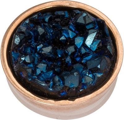 iXXXi-Jewelry-Top Part Drusy Dark Blue-Rosé goud-dames--One size