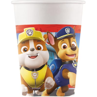 Paw patrol papieren bekers - FSC - Rescue Heroes - 8 stuks