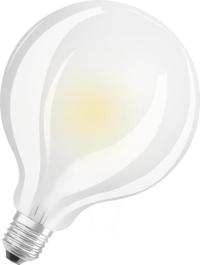 OSRAM Superstar dimbare LED lamp met bijzonder hoge kleurweergave (CRI9-), E27-basis matglas ,Warm wit (27-K), 1521 Lumen, substituut voor 1-W-verlichtingsmiddel dimbaar, 1-Pak
