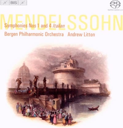 Bergen Philharmonic Orchestra, Andrew Litton - Bartholdy: Symphonies Nos.1 & 4 (SACD)