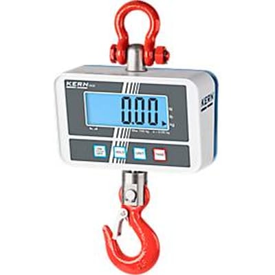 Kraanweegschaal KERN HCD 100K-2D - Dubbel weegbereik tot 60 kg/150 kg, fijne afleesbaarheid 0,02 kg/0,05 kg