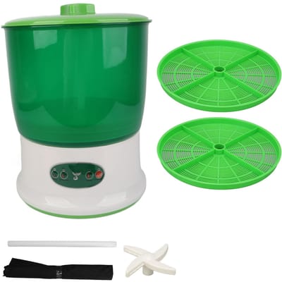 Machine à Germes de Soja Grande Capacité Qualité Alimentaire Haute Sécurité Pulvérisateur 360 Degrés Largement Utilisé Haricot